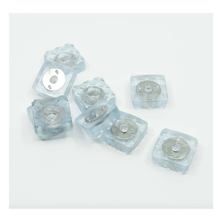 Non Slip Furniture Pads, In Rubber with Screw