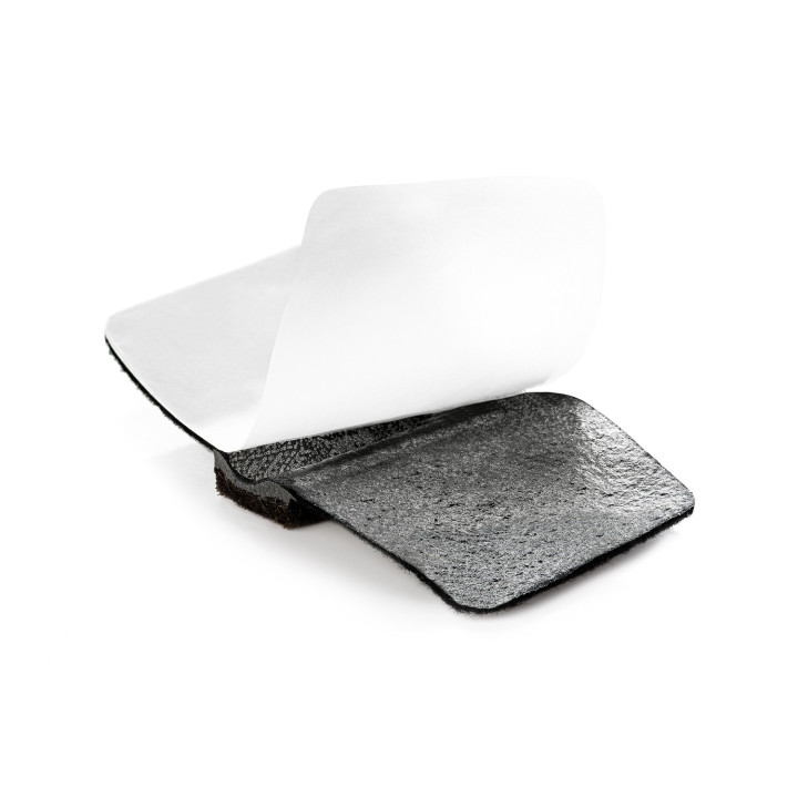 Chair Leg Caps in solid felt, lying furniture pads, Wrap Around