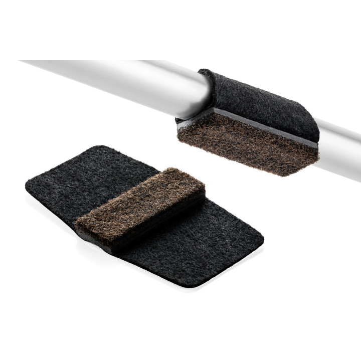 Möbeltass, rörskydd i filt, för liggande rör, Wrap Around