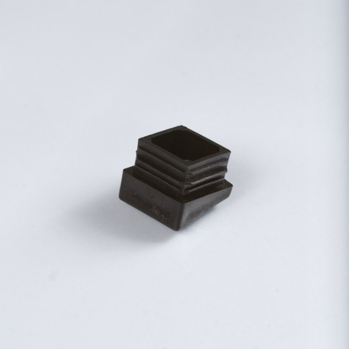 Rörskydd, fyrkantigt, vinklad