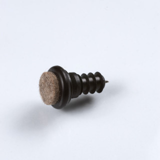 Plastknotter med filt, innvendig fleksibel vinklet med filt