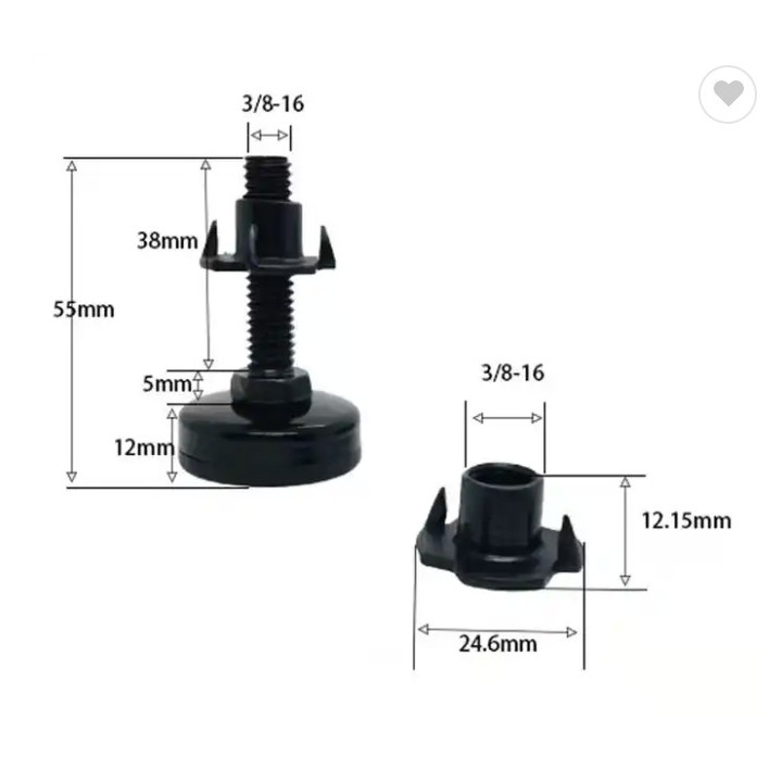 Adjustable Feet for Furniture