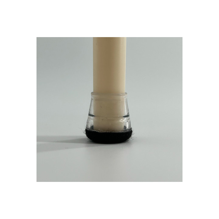 Chair Leg Caps, Silicon Furniture Pads with Felt