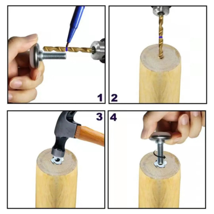 Huonekalujen säädettävät jalat