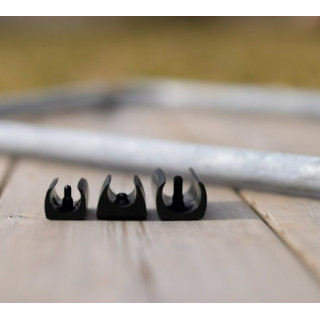 Stuhlbeinkappen, Außenmöbelauflagen mit Kunststoffstopfen