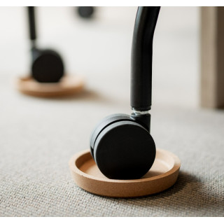 Coasters in cork, save your table from burn marks