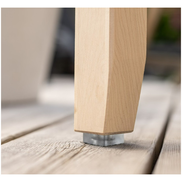 Möbeltassar, anti-glid, i gummi med skruv