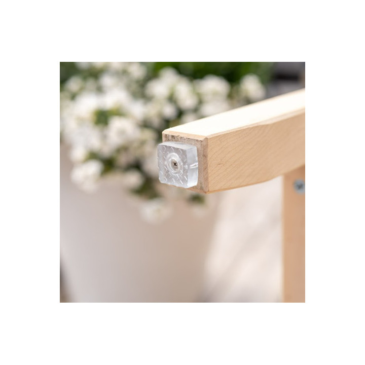 Antypoślizgowe przezroczyste podkładki pod meble, gumowe ze śrubą