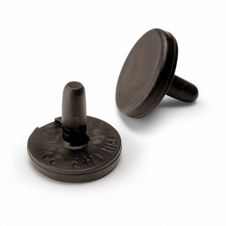 Interchangeable chair protector, round internal tube insert