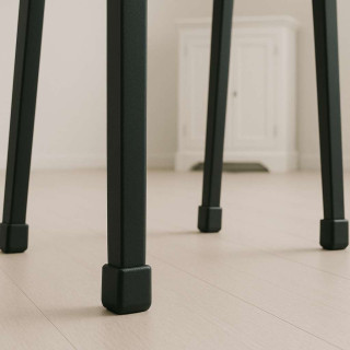 Chair Leg Caps, Outside Squared in Plastic