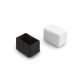 Chair Leg Caps, Outside Squared in Plastic, Multiple Colors