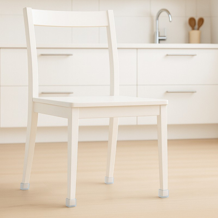 Neliömäinen putkensuoja, ulkopuolelta silikonista