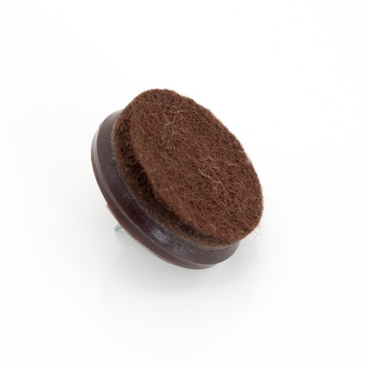 Filzgleiter mit Nagel