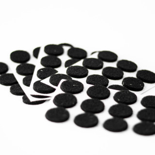 Itseliimautuvat huopatyynyt, pyöreät