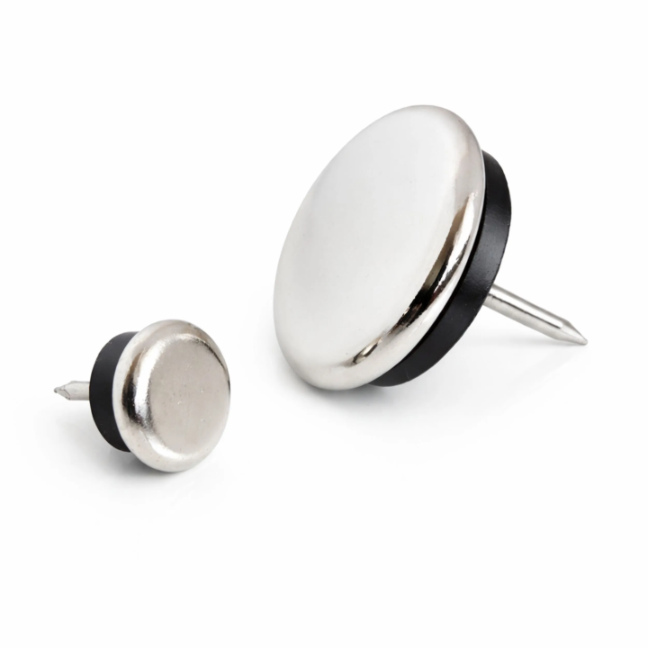 Metalliset tuolin liukukiskot mattojen suojaamiseen - Furniturewear
