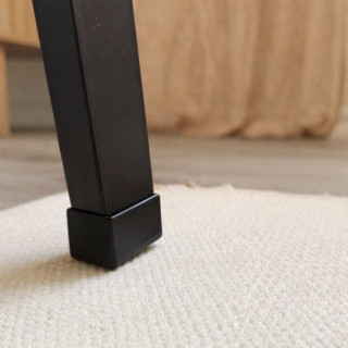 Plastic Chair Leg Caps, Rectangular