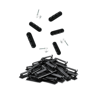 Selbstklebende Kabelklemmen