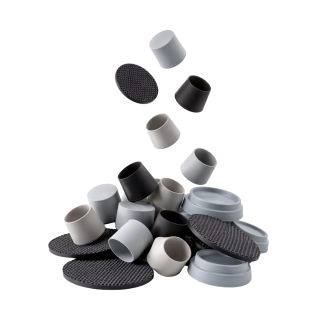 Dupper til stole med gummi