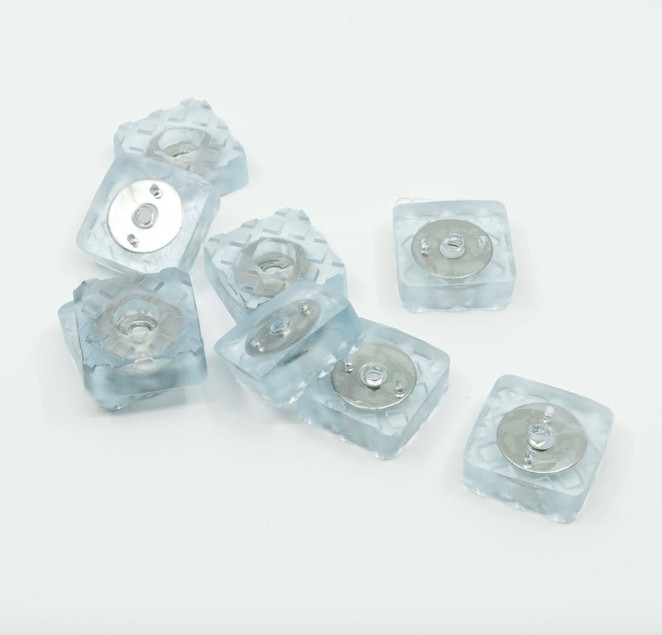Non Slip Furniture Pads, In Rubber with Screw