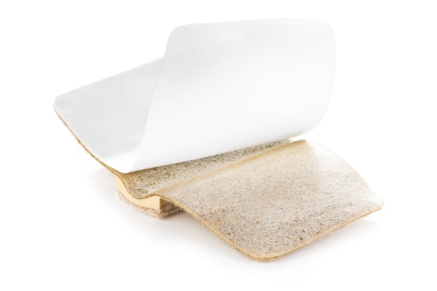 Chair Leg Caps in solid felt, lying furniture pads, Wrap Around