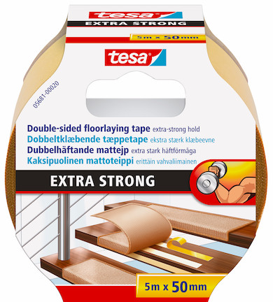 Tape for rugs and carpet