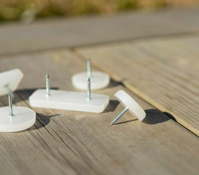 Furniture Glides, Nail On Chair Glides