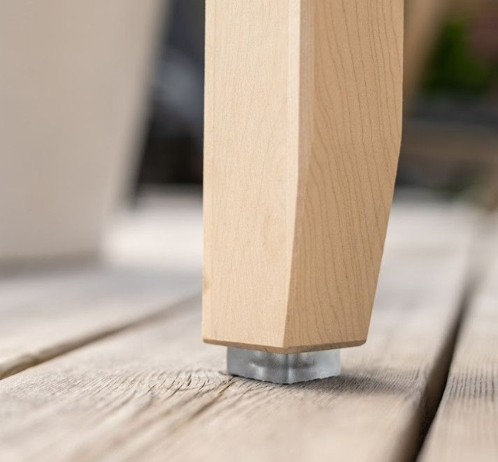 Anti Slip Transparent Furniture Pads, In Rubber with Screw