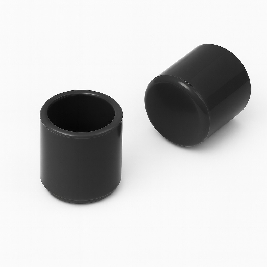 Chair Leg Caps, Outside Furniture Glides, Round Shape
