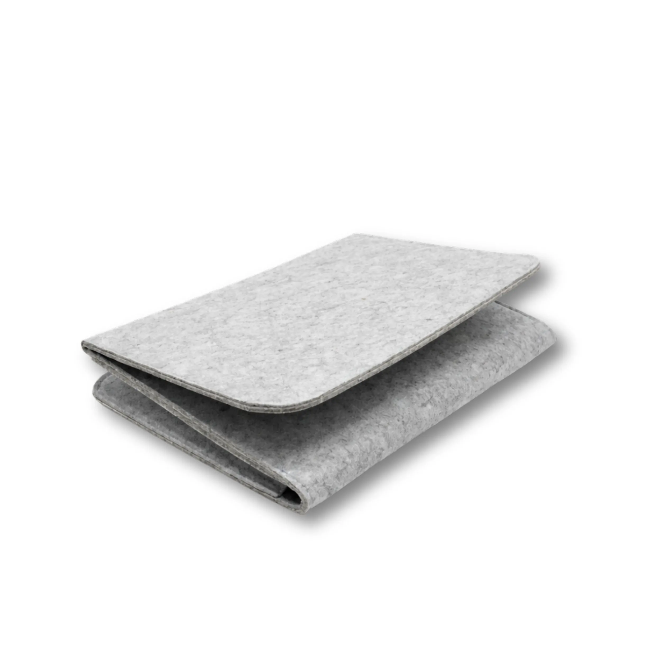 Bed textile bag in felt. Smart bag for bed use