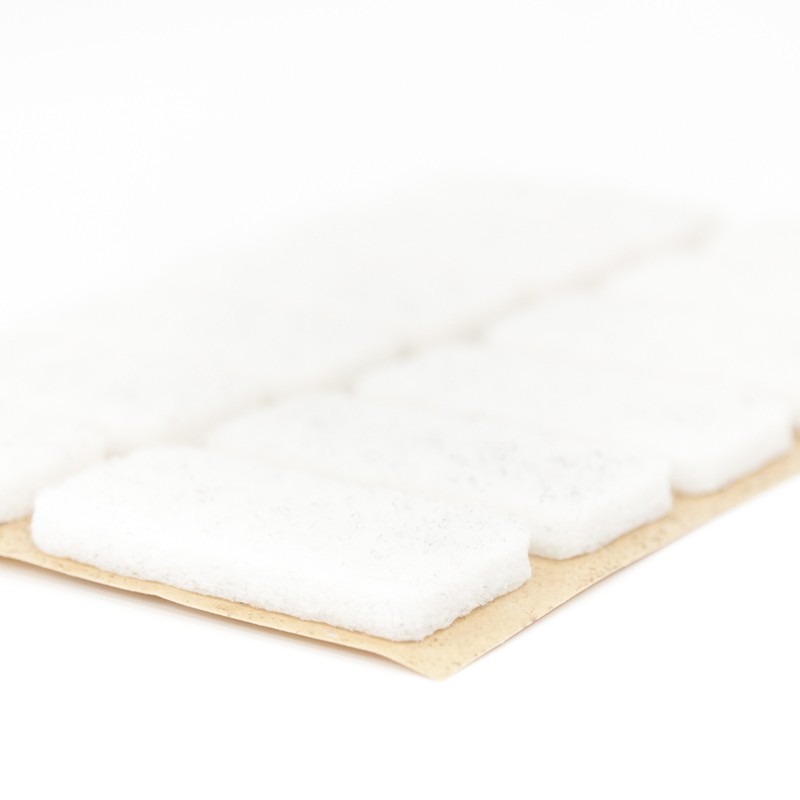 Felt Chair Pads, Self Adhesive Pads in Squared shape for all kind of Furniture